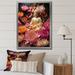 Bungalow Rose Gold Pink Buddhism Lotus Enlightenment This III On Canvas Print Metal | 40 H x 30 W x 1.5 D in | Wayfair