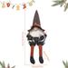 The Holiday Aisle® 1 Piece Halloween Gnome Plush | 14.57 H x 5.91 W x 4.33 D in | Wayfair 943E963199BC416E9860A16F4972814D