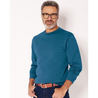 Blair Men's John Blair Supreme Fleece Long-Sleeve Sweatshirt - Blue - 3XL