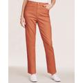 Blair DenimEase Back-Elastic Jeans - Orange - 26W - Womens