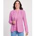 Blair Women's Lined Blazer - Purple - 6P - Petite