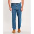 Blair Men's John Blair® Classics Relaxed-Fit Full-Elastic Jeans - Denim - 32