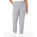 Blair Women's Pull-On Knit Drawstring Sport Pants - Grey - XLPS - Petite Short
