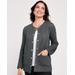 Blair Women's Essential Quilted Jacket - Grey - 2XL - Womens