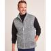 Blair Men's John Blair® Sweater Fleece Vest - Grey - XL