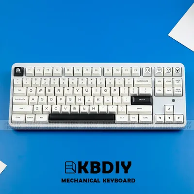 KBDiy-GBrosBOW Keycap PBT Double Shot Keycaps SA Profile Key Caps Set ISO Enter 7U Spacebar for