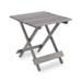 Outdoor Patio Wooden Adirondack Folding Side Table, End Table, Coffee Table