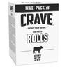 50g Beef High Protein Meaty Rolls Crave Dog Treats