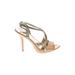 Carlos by Carlos Santana Heels: Tan Shoes - Women's Size 8 - Open Toe