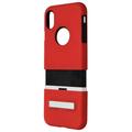 Seidio Surface with Kickstand for Apple iPhone Xs/X - Red/Black (Used)