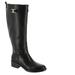 Tommy Hilfiger Iviann - Womens 7.5 Black Boot Medium