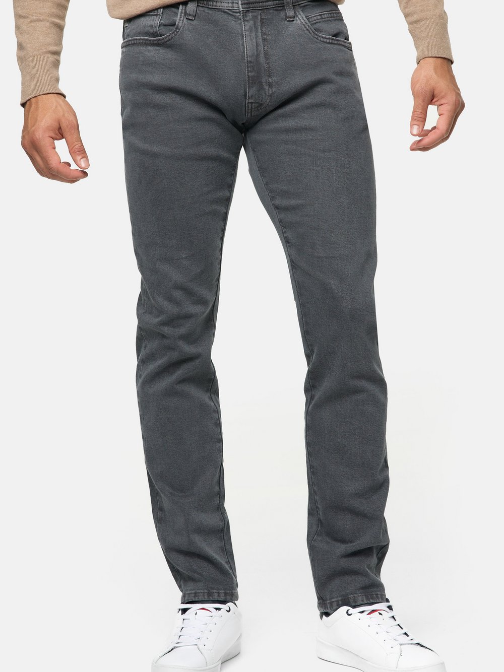 Indicode Jeanshose Herren anthrazit, 38-32 Image