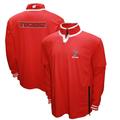 Men's Franchise Club Red Wisconsin Badgers 3-in-1 Double-Down T-Shirt & Quarter-Zip Pullover Set