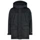 CMP - Boy's Jacket Fix Hood Taslan Polyester - Parka Gr 128 schwarz
