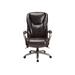 Serta® Smart Layers™ Hensley Leather High-Back Big & Tall Chair, Roasted Chestnut