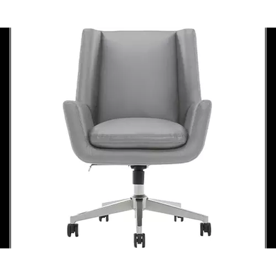 Serta SitTrue Montair Mid-Back Manager Chair, Gray