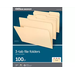 Office Depot Brand File Folders, 1/3 Cut, Legal Size, 30% Recycled, Manila, Pack Of 100