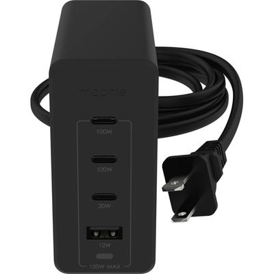 mophie Speedport 120W GaN USB-C Dual-Port Wall Charger