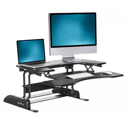 Office Depot VariDesk ProPlus Manual Standing Desk Converter, 36inW, Black