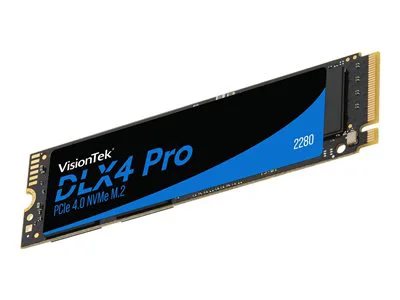 VisionTek 512GB DLX4 Pro 2280 M.2 PCIe 4.0 x4 SSD