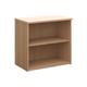 Tully Office Bookcases, 1 Shelf - 80wx47dx74h (cm), Beech, Express Delivery
