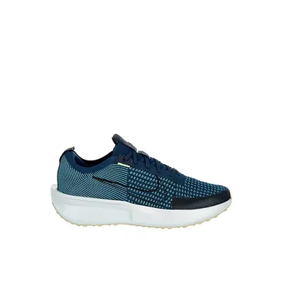 Nike Men's Flyknit Interact Run Running Shoe - Blue Size 10M