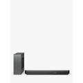 Philips TAB8507B/10 Bluetooth Wi-Fi Soundbar with Dolby Atmos & Wireless Subwoofer, Black