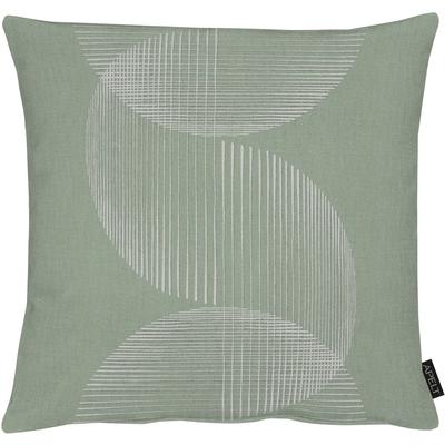 Dekokissen APELT "5702" Gr. 1, blau (türkis, gemustert), B:48cm H:5cm L:48cm, Polyester, Dekokissen_Sitzkissen_Kissenhüllen Image