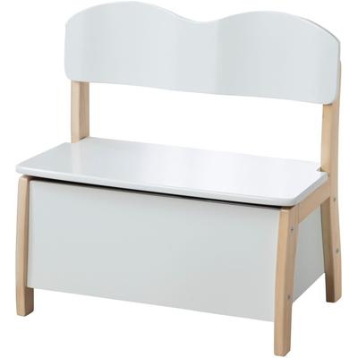 Truhenbank ROBA "weiß", weiß, Sitzbänke, Kinder, MDF, Massivholz Image