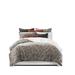 The Tailor's Bed Matka Coverlet Set Polyester/Polyfill/Microfiber in Gray | Cal King Coverlet+2 King Shams+2 Throw Pillows | Wayfair