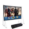 Yescom 45" x 91" Portable Folding Frame Projector Screen in White | 91 H x 110.625 W in | Wayfair 16PJS041-P120R169.V1