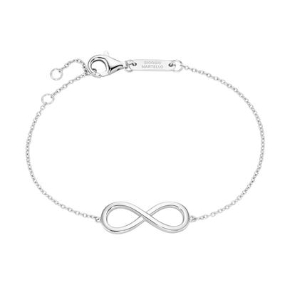 Giorgio Martello Milano - Armband Infinity, Silber 925 Armbänder & Armreife 1 ct Silber Damen