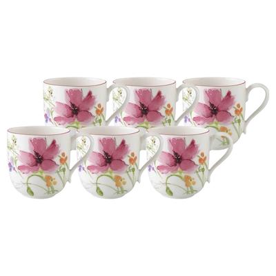 Villeroy & Boch Mariefleur Basic Kaffeebecher 6er Set bunt Image