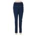 Nicole Miller New York Casual Pants - High Rise: Blue Bottoms - Women's Size Large