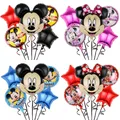 Ensemble de ballons Minnie Mouse pour enfants décorations de fête d'anniversaire cadeaux pour