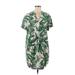 H&M Casual Dress: Green Dresses - Women's Size 6