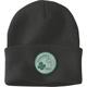 Carhartt Knit Shamrock Patch Beanie, schwarz