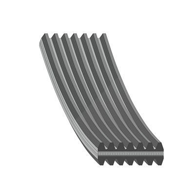 Febi Bilstein Keilrippenriemen [Hersteller-Nr. 45025] für Audi, Porsche, VW Image