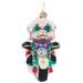 Christopher Radko Low Rider Hog Glass Christmas Ornament 1021519