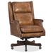 Hooker Furniture Beckett 26" Wide Leather Office Chair with Nailhead - Checkmate Pawn