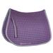 Horze Adepto Padded All Purpose Quilted Equestrian Saddle Pad For Horses with Two-Tone Trim
