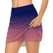 Womens Casual Solid Tennis Skirt Yoga Sport Active Skirt Shorts Skirt Wool Skirt Leopard Midi Skirt Running Skirt Half Skirt High Low Skirts for Women Corduroy Skirt Poodle Skirt for Girls