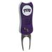 TCU Horned Frogs Divot Tool With Double-Sided Magnetic Marker Features Patented Single Prong Design Causes Less Damage To Greens Mechanism