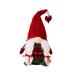 JPLZi Valentine s Day Gift Red Knit Cap Doll Doll Furnishing Articles Furnishing Articles Couples