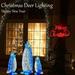 Corashan Light-Up Penguin Christmas Decoration Penguin Christmas Decorations with Mini Lights Penguin Garden Piles for Outdoor Decoration On The Ground
