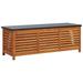 Aibecy Patio Storage Box 59.1 x19.7 x21.7 Solid Wood Eucalyptus