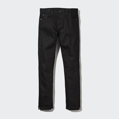 Uniqlo - Cotton Selvedge Stretch Slim Fit Jeans - Black - 29inch