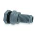 HAYWARD BFA1020SFS Bulkhead Tank Fitting, 2", PVC/FPM, Socket x Socket