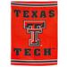 Texas Tech Red Raiders 28" x 44" Double-Sided Embossed Suede House Flag