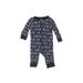 Carter's Long Sleeve Outfit: Blue Bottoms - Size 3 Month